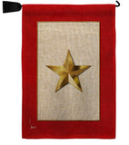 Gold Star - Military Americana Vertical Impressions Decorative Flags HG141082 Made In USA