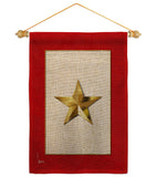 Gold Star - Military Americana Vertical Impressions Decorative Flags HG141082 Made In USA