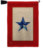 Blue Star - Military Americana Vertical Impressions Decorative Flags HG141083 Made In USA