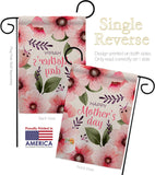 Pink Floral Mother - Mothers Day Summer Vertical Impressions Decorative Flags HG120075 Made In USA