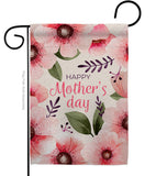 Pink Floral Mother - Mothers Day Summer Vertical Impressions Decorative Flags HG120075 Made In USA