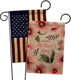 Pink Floral Mother - Mothers Day Summer Vertical Impressions Decorative Flags HG120075 Made In USA