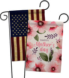 Pink Floral Mother - Mothers Day Summer Vertical Impressions Decorative Flags HG120075 Made In USA