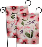 Pink Floral Mother - Mothers Day Summer Vertical Impressions Decorative Flags HG120075 Made In USA