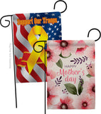 Pink Floral Mother - Mothers Day Summer Vertical Impressions Decorative Flags HG120075 Made In USA