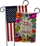 Feliz Dia De La Madre - Mothers Day Summer Vertical Impressions Decorative Flags HG120099 Made In USA