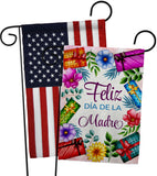 Feliz Dia De La Madre - Mothers Day Summer Vertical Impressions Decorative Flags HG120099 Made In USA