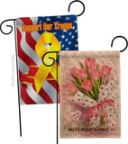 Mommy Day Bouquet - Mothers Day Summer Vertical Impressions Decorative Flags HG130355 Made In USA