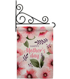 Pink Floral Mother - Mothers Day Summer Vertical Impressions Decorative Flags HG120075 Made In USA