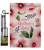 Pink Floral Mother - Mothers Day Summer Vertical Impressions Decorative Flags HG120075 Made In USA