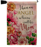 I Have An Angel - Mothers Day Summer Vertical Impressions Decorative Flags HG120098 Made In USA