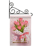 Mommy Day Bouquet - Mothers Day Summer Vertical Impressions Decorative Flags HG130355 Made In USA