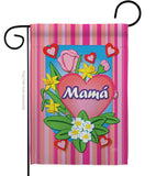 Mamá - Mother's Day Summer Vertical Impressions Decorative Flags HG115078S Made In USA