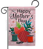 Happy Sweet Mother's Day - Mother's Day Summer Vertical Impressions Decorative Flags HG115136 Made In USA