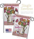 Mother Day Bouquet - Mother's Day Summer Vertical Impressions Decorative Flags HG115148 Made In USA