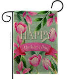 Happy Mother's Day - Mother's Day Summer Vertical Impressions Decorative Flags HG115173 Made In USA