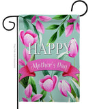 Happy Mother's Day - Mother's Day Summer Vertical Impressions Decorative Flags HG115173 Made In USA