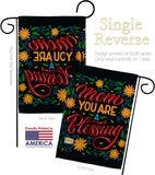 Mom You Are Blessing - Mother's Day Summer Vertical Impressions Decorative Flags HG115174 Made In USA