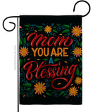 Mom You Are Blessing - Mother's Day Summer Vertical Impressions Decorative Flags HG115174 Made In USA