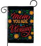 Mom You Are Blessing - Mother's Day Summer Vertical Impressions Decorative Flags HG115174 Made In USA