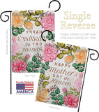 Mother In Heaven - Mother's Day Summer Vertical Impressions Decorative Flags HG115235 Made In USA