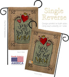 The Best Mom - Mother's Day Summer Vertical Impressions Decorative Flags HG137162 Made In USA