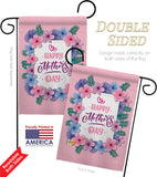 Pink Mother Day - Mother's Day Summer Vertical Impressions Decorative Flags HG137178 Made In USA