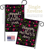 Special Mother Day - Mother's Day Summer Vertical Impressions Decorative Flags HG137363 Made In USA