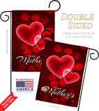 Love Mother's Day - Mother's Day Summer Vertical Impressions Decorative Flags HG192362 Made In USA