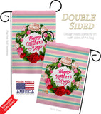 Roses Mother Day - Mother's Day Summer Vertical Impressions Decorative Flags HG192518 Made In USA