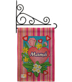 Mamá - Mother's Day Summer Vertical Impressions Decorative Flags HG115078S Made In USA