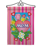 Mom - Mother's Day Summer Vertical Impressions Decorative Flags HG115078 Made In USA