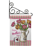 Mother Day Bouquet - Mother's Day Summer Vertical Impressions Decorative Flags HG115148 Made In USA