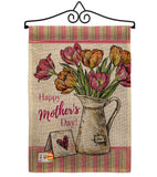 Mother Day Bouquet - Mother's Day Summer Vertical Impressions Decorative Flags HG115148 Made In USA