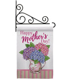 Mother Day Hydrangeas - Mother's Day Summer Vertical Impressions Decorative Flags HG115149 Made In USA