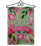 Happy Mother's Day - Mother's Day Summer Vertical Impressions Decorative Flags HG115173 Made In USA