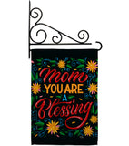 Mom You Are Blessing - Mother's Day Summer Vertical Impressions Decorative Flags HG115174 Made In USA