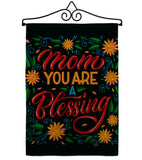 Mom You Are Blessing - Mother's Day Summer Vertical Impressions Decorative Flags HG115174 Made In USA