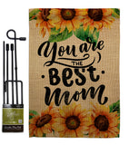 Best Mom - Mother's Day Summer Vertical Impressions Decorative Flags HG137179 Made In USA
