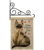 Kitty Mother's Day - Mother's Day Summer Vertical Impressions Decorative Flags HG137344 Made In USA