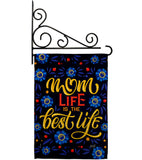 Mom Life - Mother's Day Summer Vertical Impressions Decorative Flags HG137476 Made In USA