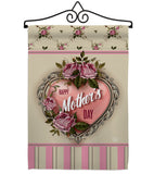 Rose Mother Day - Mother's Day Summer Vertical Impressions Decorative Flags HG192183 Made In USA