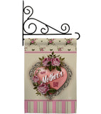 Rose Mother Day - Mother's Day Summer Vertical Impressions Decorative Flags HG192183 Made In USA