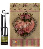 Rose Mother Day - Mother's Day Summer Vertical Impressions Decorative Flags HG192183 Made In USA