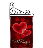 Love Mother's Day - Mother's Day Summer Vertical Impressions Decorative Flags HG192362 Made In USA