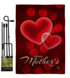 Love Mother's Day - Mother's Day Summer Vertical Impressions Decorative Flags HG192362 Made In USA