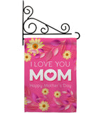 Happy Mother's Day - Mother's Day Summer Vertical Impressions Decorative Flags HG192368 Made In USA