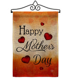 Happy Mommy Day - Mother's Day Summer Vertical Impressions Decorative Flags HG192571 Made In USA