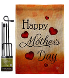 Happy Mommy Day - Mother's Day Summer Vertical Impressions Decorative Flags HG192571 Made In USA