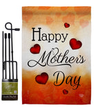 Happy Mommy Day - Mother's Day Summer Vertical Impressions Decorative Flags HG192571 Made In USA